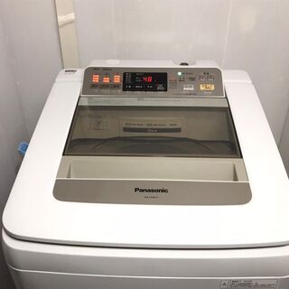 Panasonic(パナソニック)★全自動電気洗濯機★NA-FA80H1★8.0kg★ホワイト★2014年製★【送料0円(地域限定)】