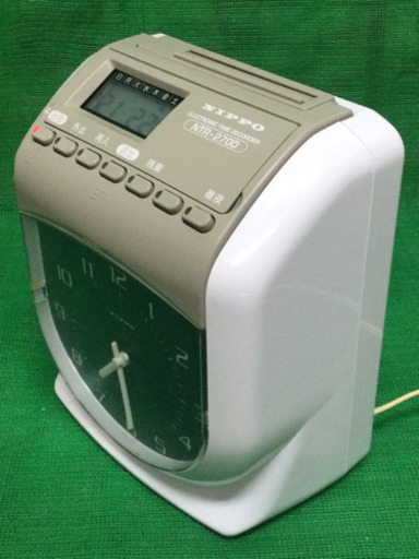 中古　NIPPO タイムレコーダー　NTR-2700　ニッポー　電子タイムレコーダー 