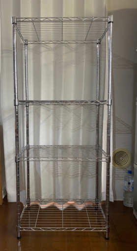 スチールラック(幅60×奥行40×高138.5cm)、棚