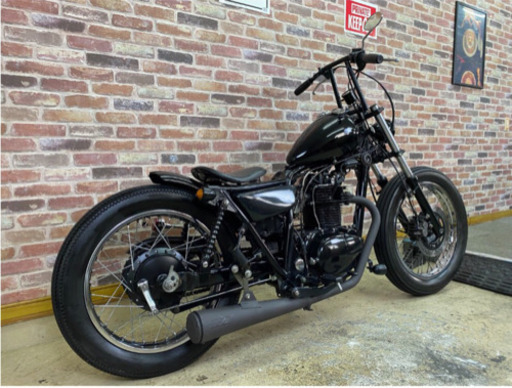 【ビンテージフリスコチョッパー！絶好調美車フルカスタム♪】カワサキ 250TR BJ250F【動画有】検）オールドスクール ブラッド デウス Deus