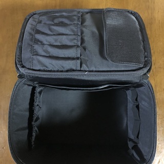 [未使用品] メイク ポーチ コスメティック ポーチ 黒の画像