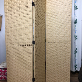 ニトリで購入　ついたて　パーティション　間仕切り