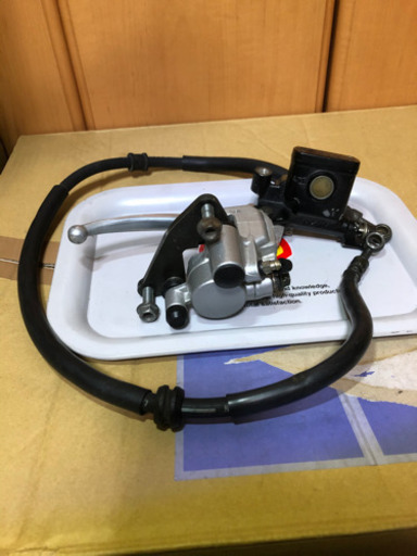 ホンダライブDio ZX 節約 純正Fディスクブレーキ廻り