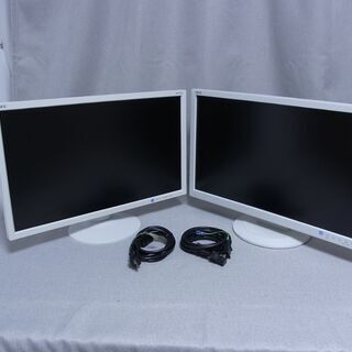 液晶ディスプレイ 23インチ NEC  AS233WM(左) のみ