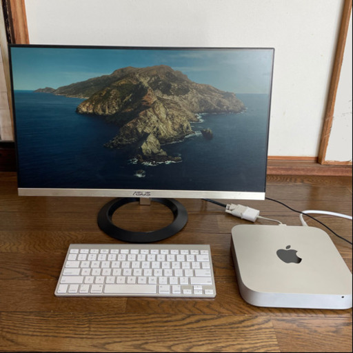 Mac mini 2012   純正キーボード　23.8モニター　3点セット