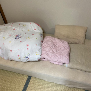 差し上げます シングル マットレス 布団 セットの画像