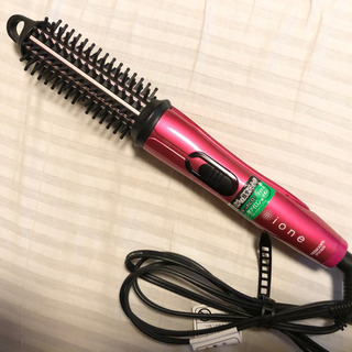 【ione】テスコム マイナスイオン 2WAYブラシヘアーアイロン