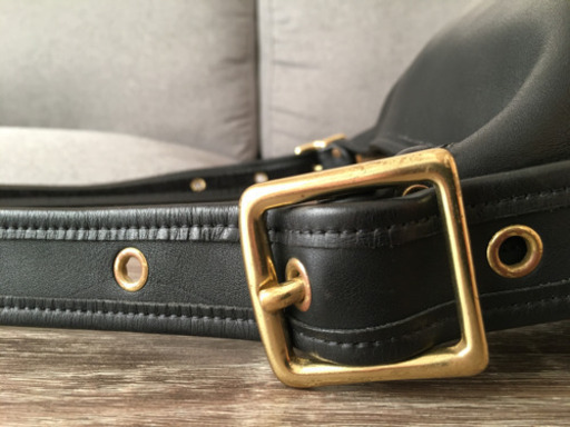 OLD COACH バケツ型 ショルダーバッグ ブラック