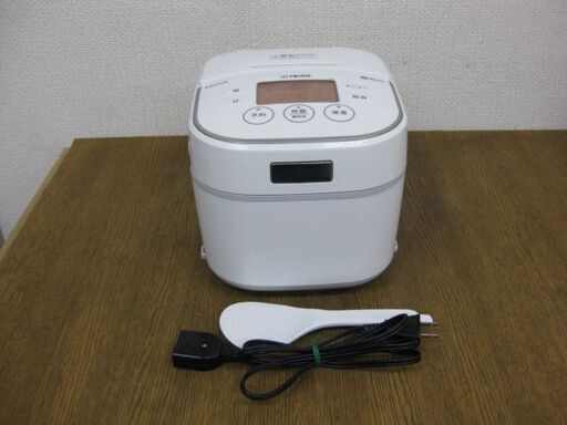 TIGER タイガー 魔法瓶 炊飯器 IH炊飯ジャー 3合炊き JKU-A551 2016年製 ホワイト