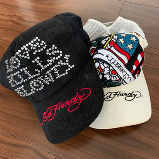エドハーディ キャップ 2個セット🧢
