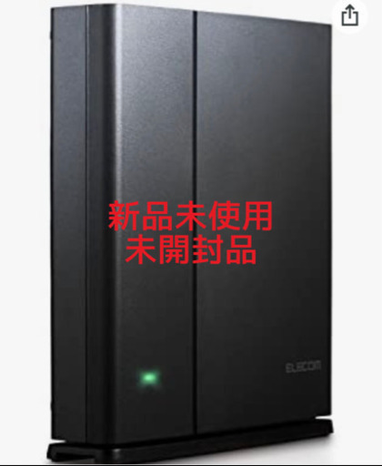 【新品未使用　エレコム WiFiルーター 無線LAN 11ac 867+300Mbps IPv6対応
