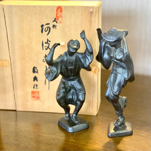 高橋敬典作　人形　阿波おどり