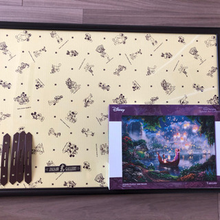 塔の上のラプンツェル1000ピースパズルとディズニー専用フレーム