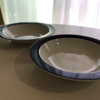 スープ皿 洋食器 2枚セット（他購入とセットのみ、0円で差し上げます。）の画像