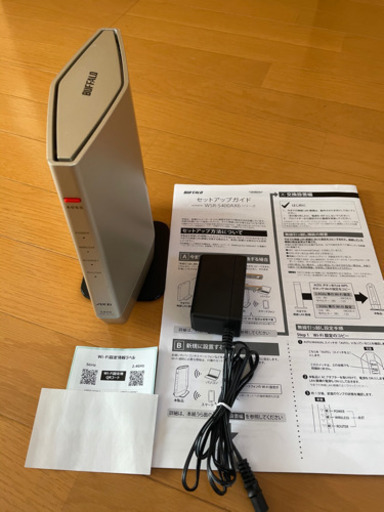 Buffalo WiFi ルーター WSR-5400AX6/NCG Wi-Fi6対応