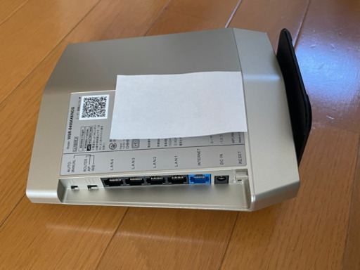 Buffalo WiFi ルーター WSR-5400AX6/NCG Wi-Fi6対応