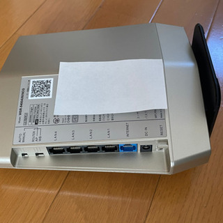 Buffalo WiFi ルーター WSR-5400AX6/NCG Wi-Fi6対応の画像