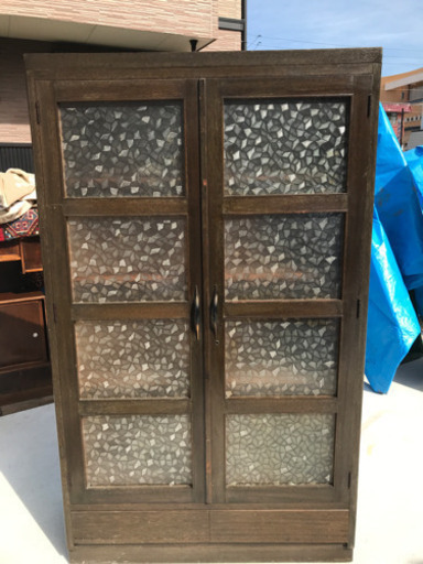 収納棚　レトロ