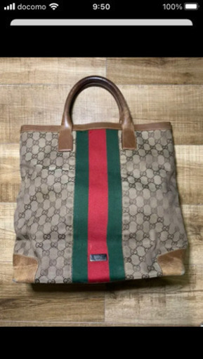 美品　GUCCI グッチ　トートバッグ