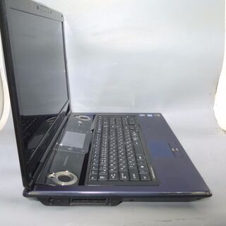 送料無料 新品SSD240GB 一台限定 中古ノートパソコン 18.4型 FMV NW/G90 Core i3 4GB ブルーレイ 無線 Windows10 LibreOffice ダークブルーの画像