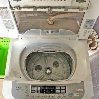 洗濯機　LG　WF-C55SW/5.5㎏の画像