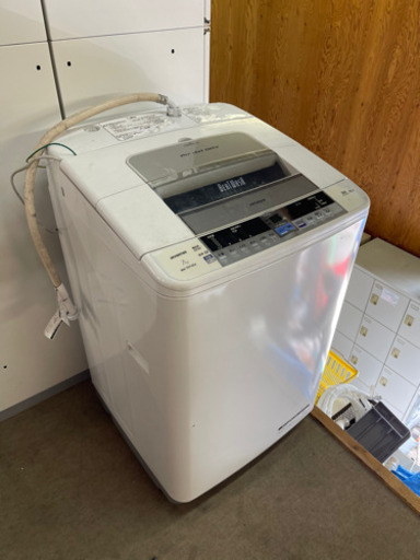 7kg 2014年式　外で使用　洗濯機　日立　BW-70TVE2