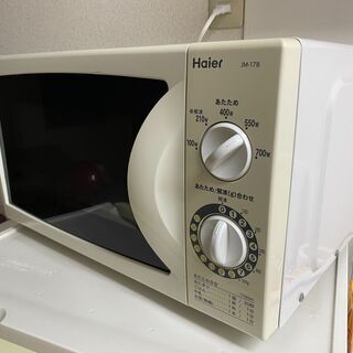 電子レンジ　Haier　JM-17Bの画像