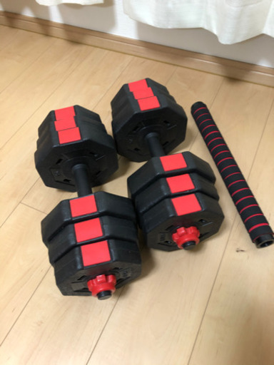 バーベルにもなるダンベル　10kg【お取引中】