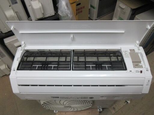 K02154　パナソニック　中古エアコン　主に6畳用　冷2.2kw／暖2.2kw