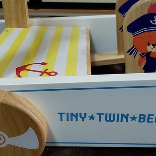 木製　手押し車　〜TINY TWIN BEARS~の画像