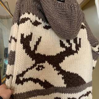 🔚カウチンニット　カナダ製の画像