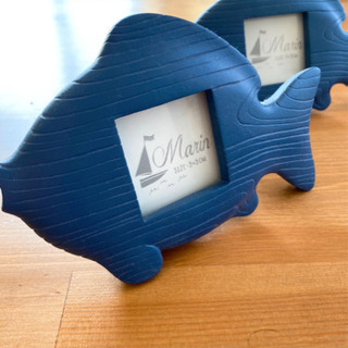 値下げ！Studio clipで購入♡魚形のミニ写真立ての画像