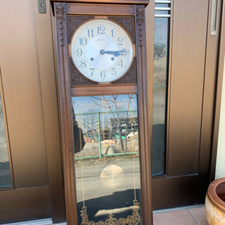 ゼンマイ壁掛け時計　SEIKO