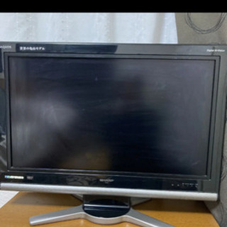 ジャンク品　シャープ32型テレビ2台の画像