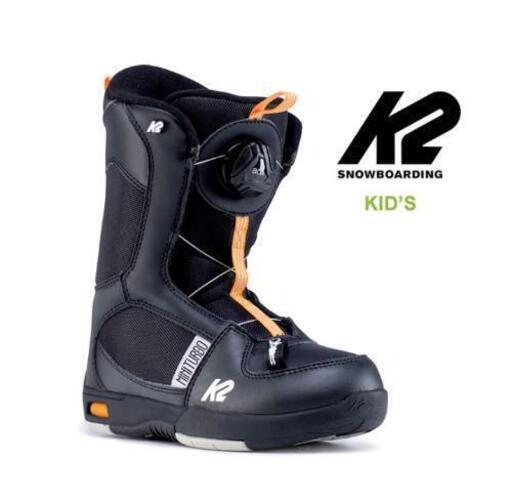 ほぼ新品 スノーボード K2 キッズ 3点セット BOYS GROM 120cm 23-24cm