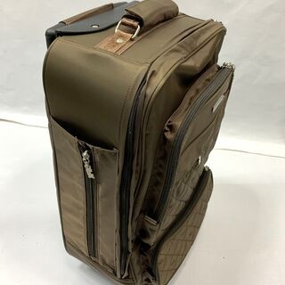 新品同様 ミチコロンドン キャリーケース キャリーバッグ 旅行かばん KOSHINO MICHIKO ブラウン系 中古 Eの画像