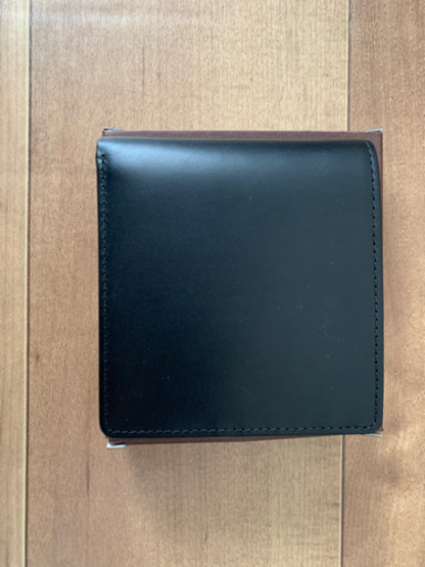 【新品未使用】Whitehouse Cox(ホワイトハウスコックス)二つ折り財布　黒