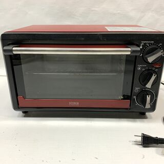 シロカ ノンフライオーブン SCO-213 コンベクションオーブン レッド キッチン家電 siroca 中古 Cの画像