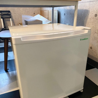 【美品】S-cubism ワンドア冷蔵庫 R-46WH 2019年製の画像