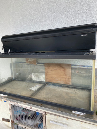 【ただ今商談中】120センチ水槽３点セット