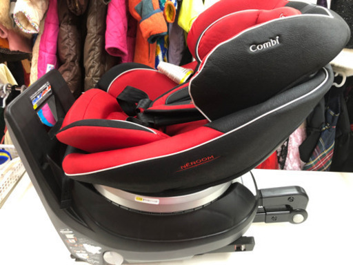 コンビ　combi　ネルームISOFIX EGND　回転式　新生児　チャイルドシート　取付簡単
