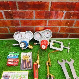 千代田精機 型番不明 アセチレン用溶接機・調整器セット【リライズ...
