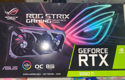 パソコン ASUS ROG-STRIX-RTX3060ti-O8G-GAMING