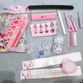 ネイルセット　自宅でジェルネイルができますの画像