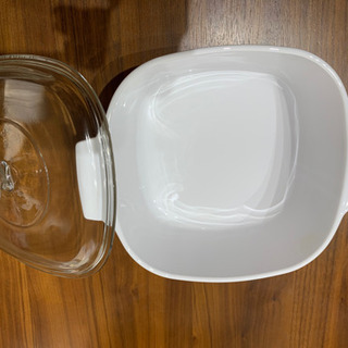 岩城硝子　パイロセラム鍋　3Lの画像