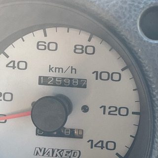 人気　丸目のネイキッド　車検4年6月まで　すぐ乗れます。の画像