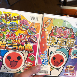 太鼓の達人 wii タタコン 改造タタコン セット の画像