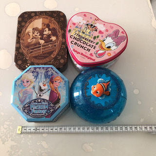 ディズニー缶　4点の画像