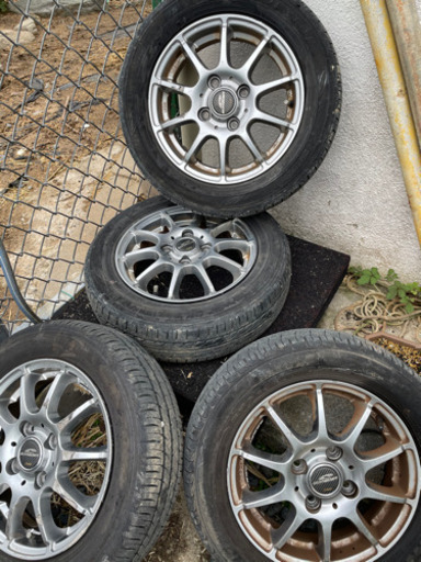 軽自動車　13インチ　アルミホイール　タイヤ　4本セット