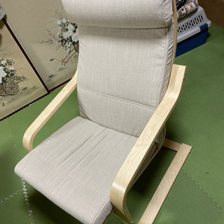 美品 イケア アームチェア 説明書付き 